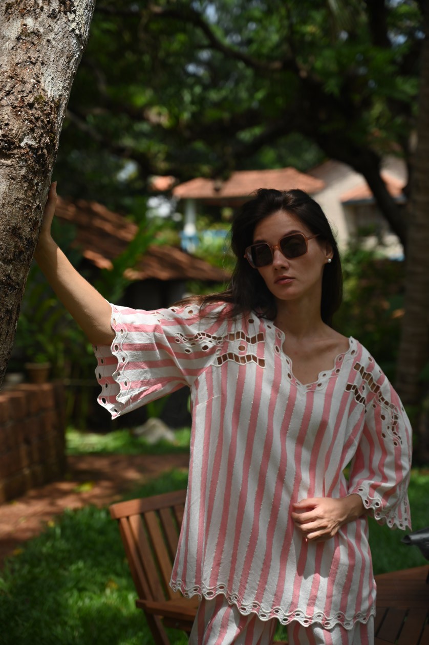 Wave Blouse & Pant (2)